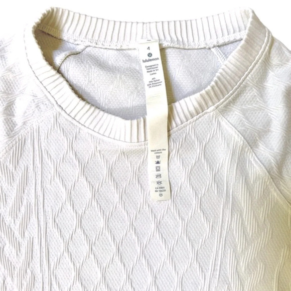 Lululemon | Lululemon Rest Less Pullover in White (Second Release) Size 4 - Picture 9 of 13